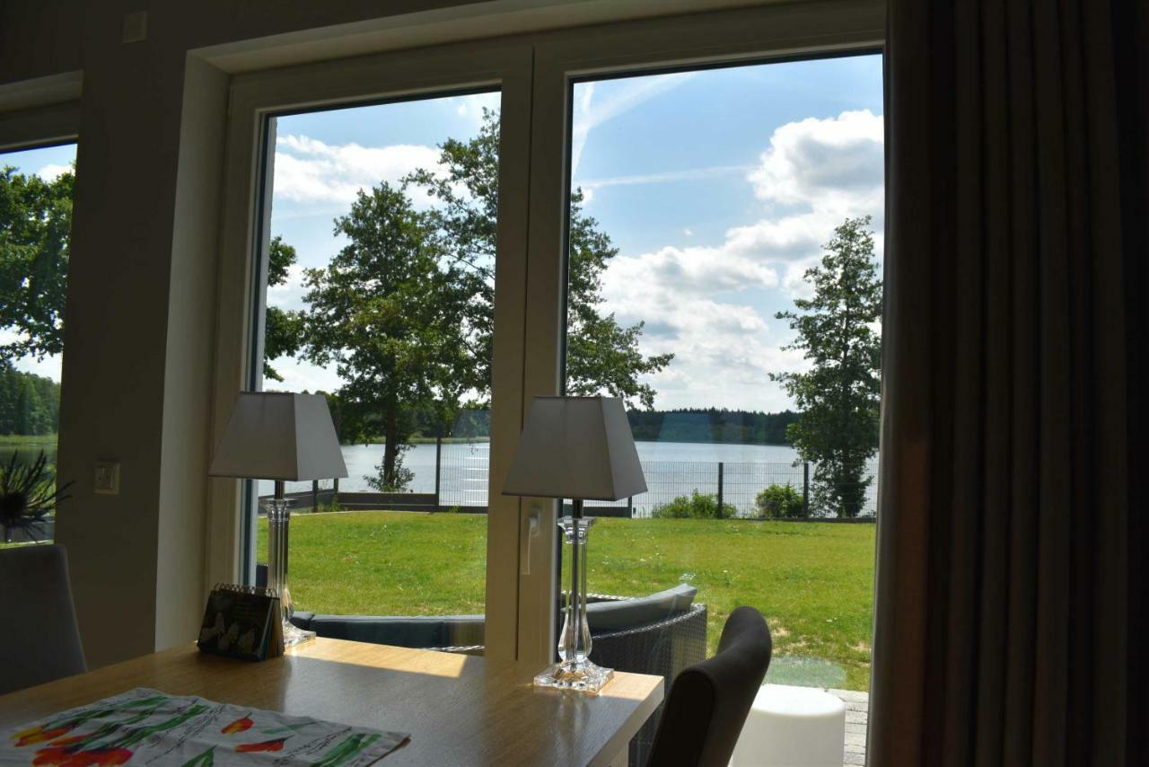Luxus-See-Domizil Mit Sauna, Kamin Und Boot-130 Qm Fuer 6 Personen 크라코프암지 외부 사진